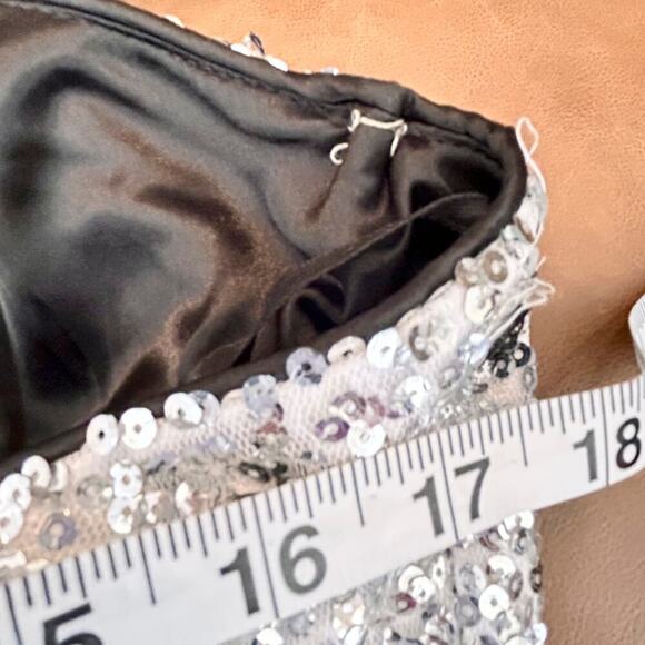 Sexy BLING Sweetheart Sleeveless Evening Cocktail Sequin Sleeveless Glamorous - Picture 12 of 13